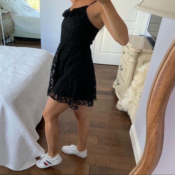 3 FOR $35 - H&M Divided Black Lace Dress - Picture 4 of 8